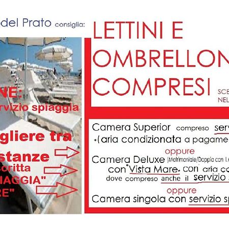Hotel Villa Del Prato Cucina Romagnola E Possibilita Pacchetto Spiaggia Bellariva Di Rimini Ngoại thất bức ảnh