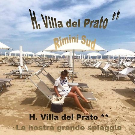 Hotel Villa Del Prato Cucina Romagnola E Possibilita Pacchetto Spiaggia Bellariva Di Rimini Ngoại thất bức ảnh